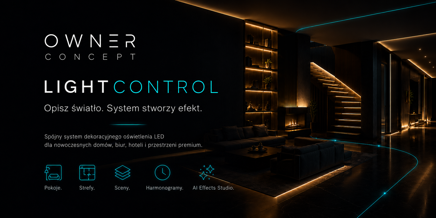 Owner Concept LightControl - slajd g??wny
