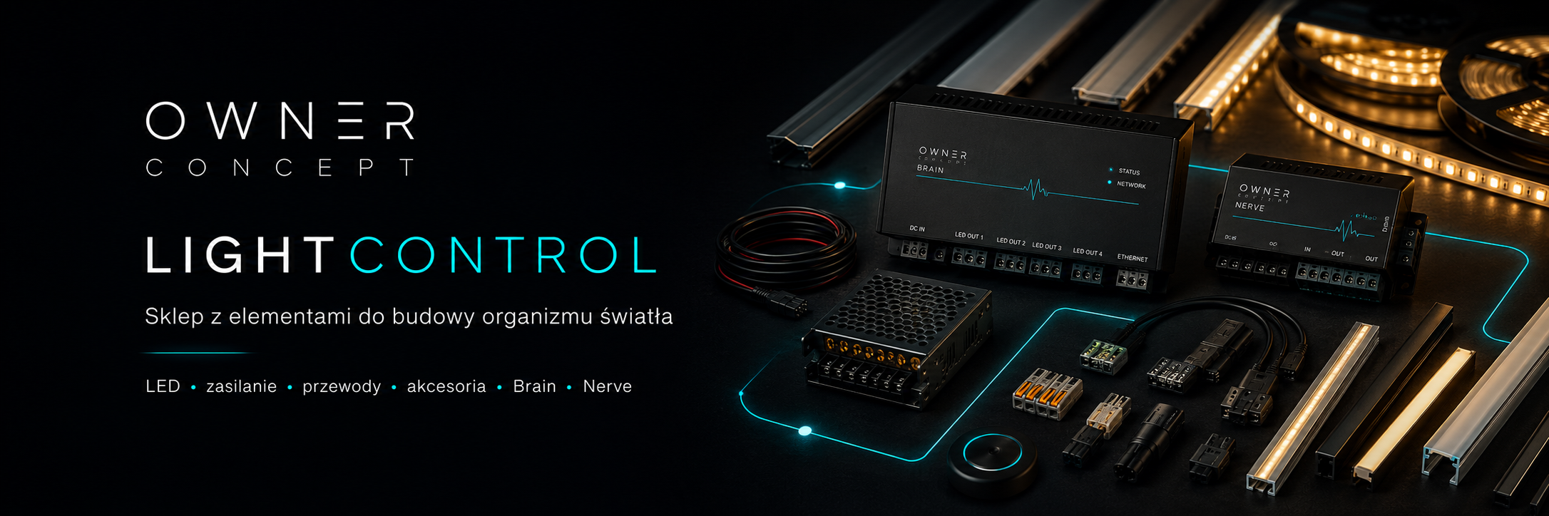 Owner Concept LightControl - sklep z elementami do budowy organizmu światła